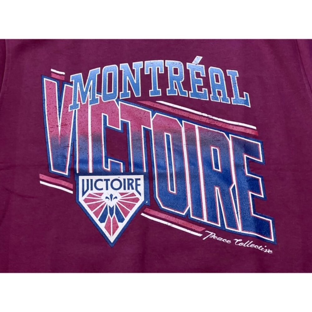 Montreal Victoire PWHL Peace Collective Crewneck Sweatshirt Size Unisex M New - Picture 2 of 6